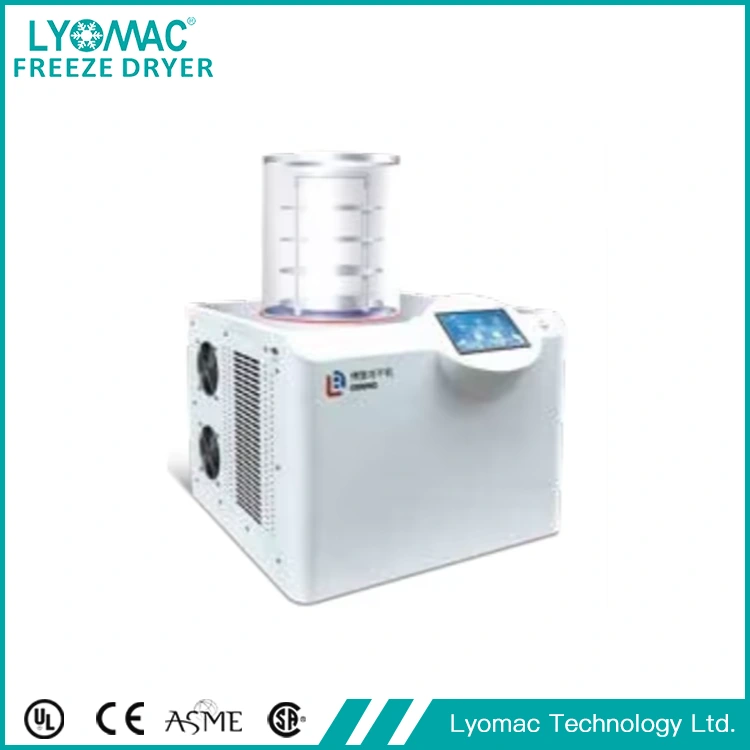 Modelo de laboratório de liofilizador a vácuo